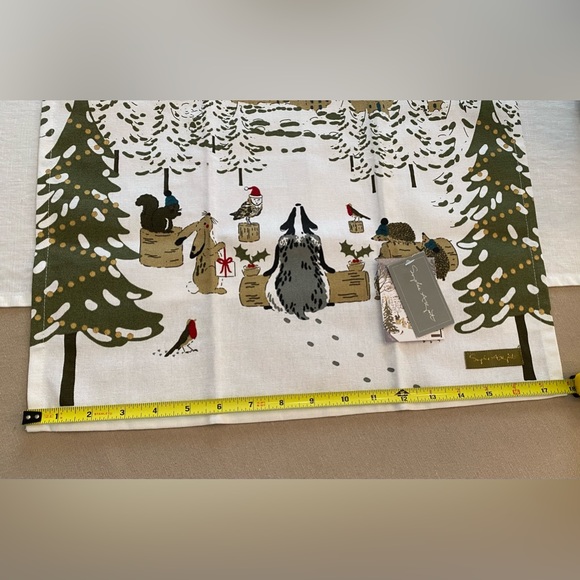 NWTs. (2) Festive Forest “Let It Snow” Mugs and (1) Kitchen / Tea towel. - Picture 16 of 16